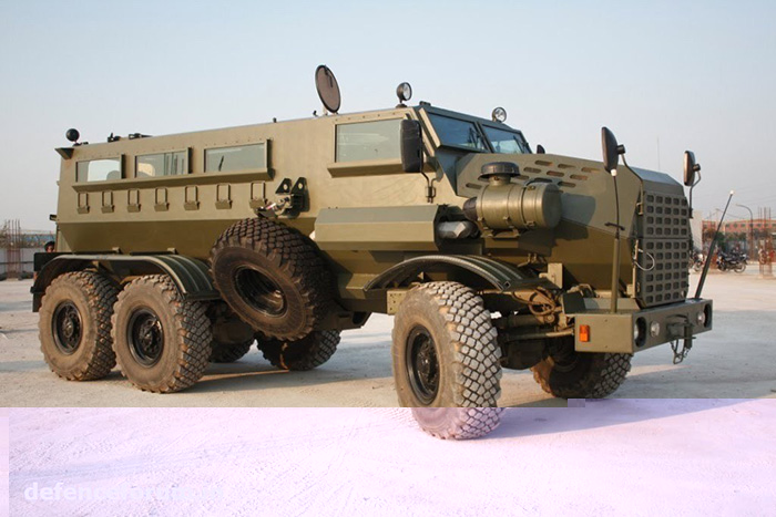 Бронированная машина MPVI Casspir Mk6 на базе Урал-4320